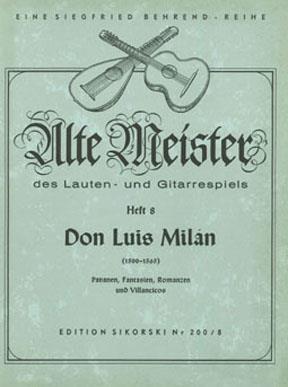 Pavanen, Fantasien, Romanzen und Villancicos